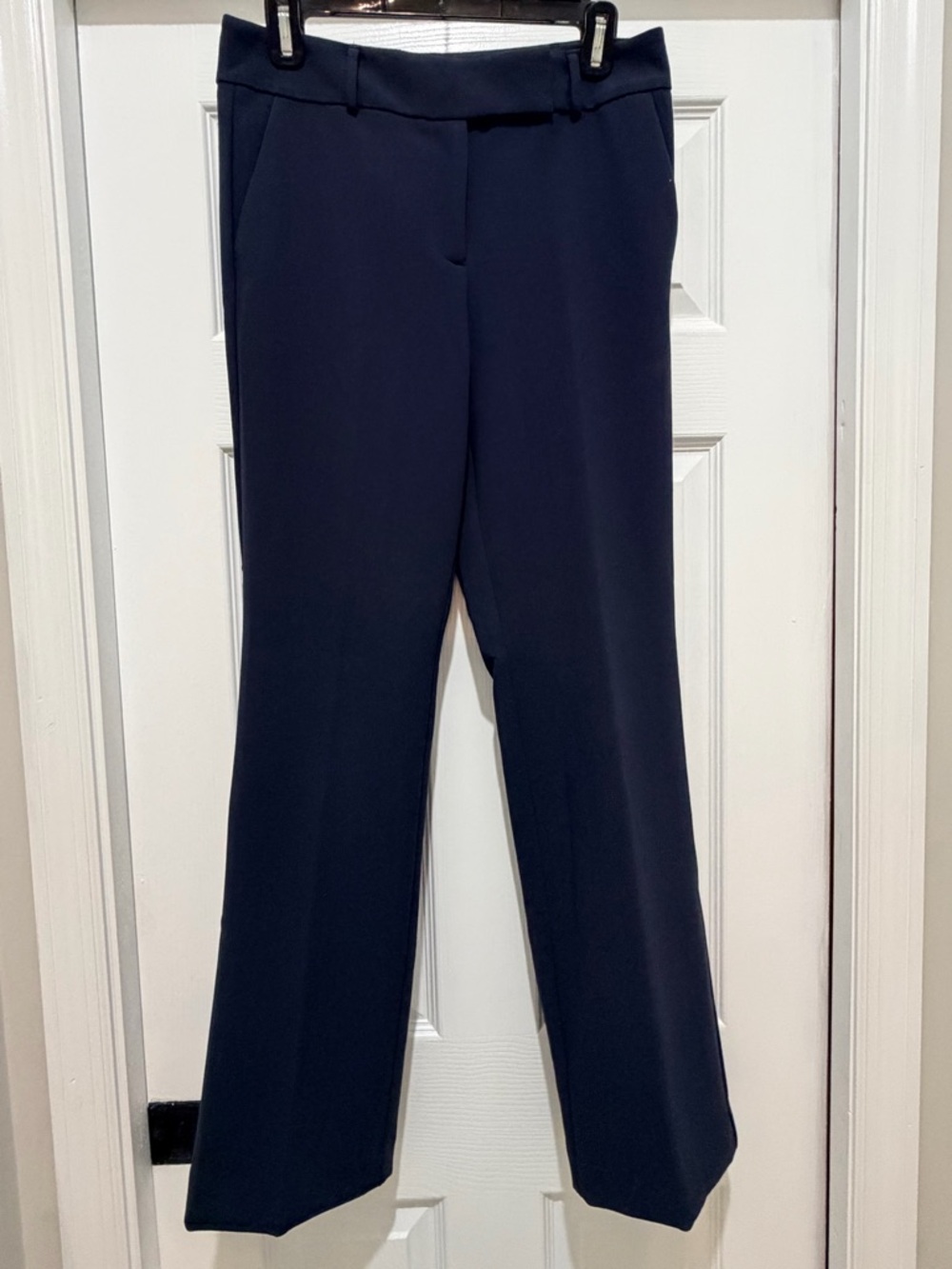 Ann Taylor Navy Curvy Trousers - Picture 4 of 8